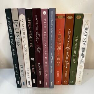 11 Brand New Proper Romance and Regency Romance book set. Various Authors